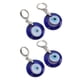 thumbnail image 2 of Aretes De Ojo Azul, Material De Aleaciones De Vidrio Aretes De Resina De Vidrio Azul Resistente Al Desgaste Hermoso Práctico 2 Pares Para La Colocación Diaria Para Regalos ANGGREK Otros, 2 of 8