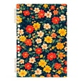 thumbnail image 7 of FORMRS 1-Subject Spiral Notebook 8" x 5" College Ruled 60 Refillable Sheet A5 Hard Cover, Vibrant Flowers, 7 of 7