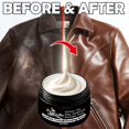thumbnail image 4 of ZZkhGO Leather Conditioning Balm, Penetrating Leather Restorer Cream with Sponge for Furniture Shoes, Deep Nourishing Balm 30ml for Car Seats Bags Sofa, 4 of 7