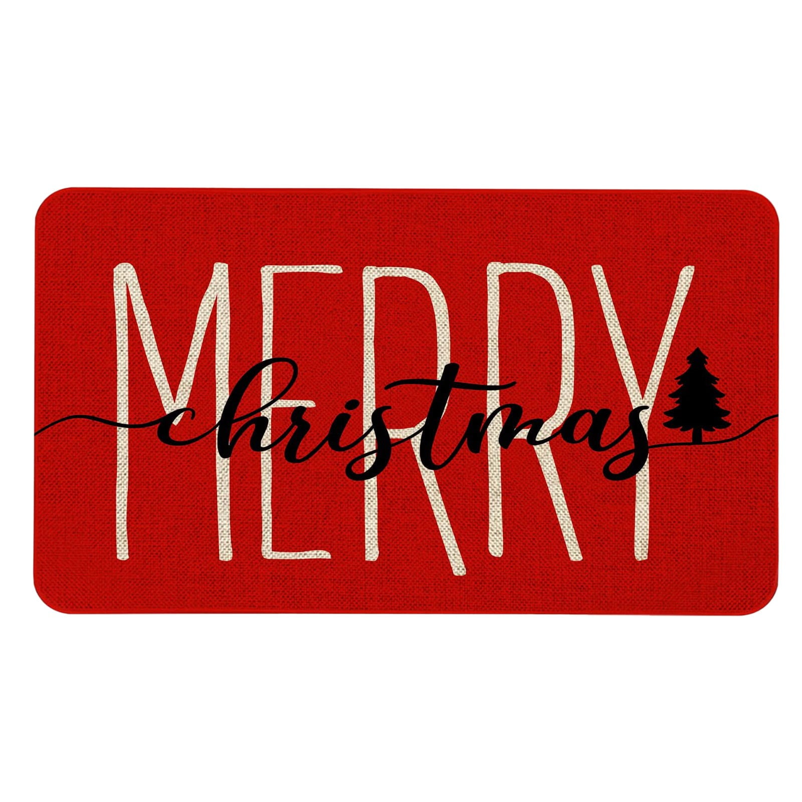 Floor Mats Home Decor Matt Christmas Letter Carpet Christmas Printed