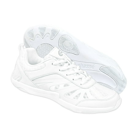Chassé Platinum Cheer Shoe - 10Y (Best Cheer Shoes For Bases)