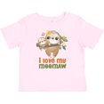 thumbnail image 3 of Inktastic Sloth I Love My Meemaw Boys or Girls Baby T-Shirt, 3 of 5