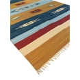 thumbnail image 3 of Pasargad Home Anatolian Kilim Hand-Woven Cotton Area Rug- 4' 0" X 6' 0" , Multi, 3 of 4