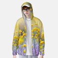 thumbnail image 2 of Vsdgher Flowers And Butterflies Print Adult Hoodie Shirts Rash Guard for Men Women,Long Sleeve Sun Protection Fishing Shirts for Athletic Running Swim-XX-Large, 2 of 7
