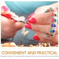 thumbnail image 4 of 2 Pcs Connecteurs de Collier pour Bracelet Bijoux Fermoirs Chaînes d'Extension, 4 of 8