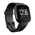 thumbnail image 1 of Reloj inteligente Fitbit Versa negro/negro de aluminio, 1 of 5