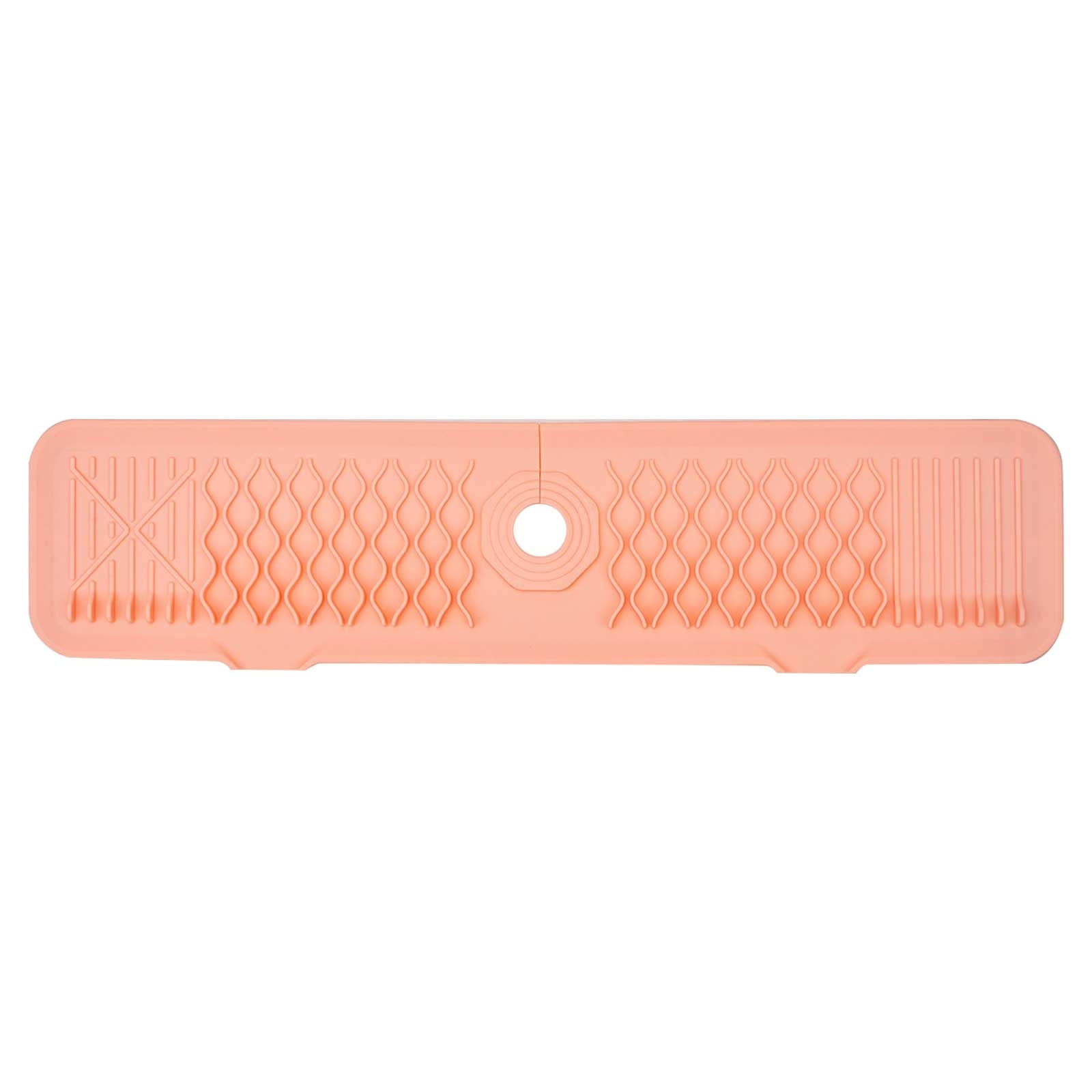 Tapis De Robinet D'évier En Silicone - Longueur 24 Pouces (61 Cm) - Pliable Et Absorbant - Neuf