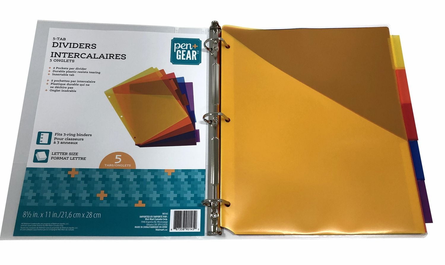 PEN+GEAR INTERCALAIRES 5 ONGLETS