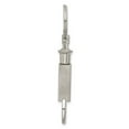 thumbnail image 2 of Silver-plated Valet Key Ring, 2 of 3
