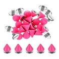 thumbnail image 1 of Kit de Clous et Pointes 20Ensemble, Pointes Conique 7.5 x 8mm Rivets Punk Rock, Rose, 1 of 7