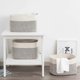 thumbnail image 4 of Cotton Rope Storage Baskets Bin Storage Cube Organizer Foldable Decorative Woven Basket With Handles15"x 10"x 9, 4 of 4