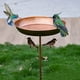 thumbnail image 5 of Pato Jaula Metalica, Jaula De Comida Exterior, Comida Y Baño Para Pájaros, Estilo Vintage, Jaula Independiente, Metal, 33 Pulgadas, Para Jardín, Jaula De Pájaros De Metal, Jaula De Comida, 5 of 8