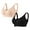 Nude/Black, variant on QYLUX Women's Bra of Wireless Comfort Flex Fit - Full Coverage Seamless Soft Support Bra,Comfortable T-Shirt Everyday Bras Pack of 2