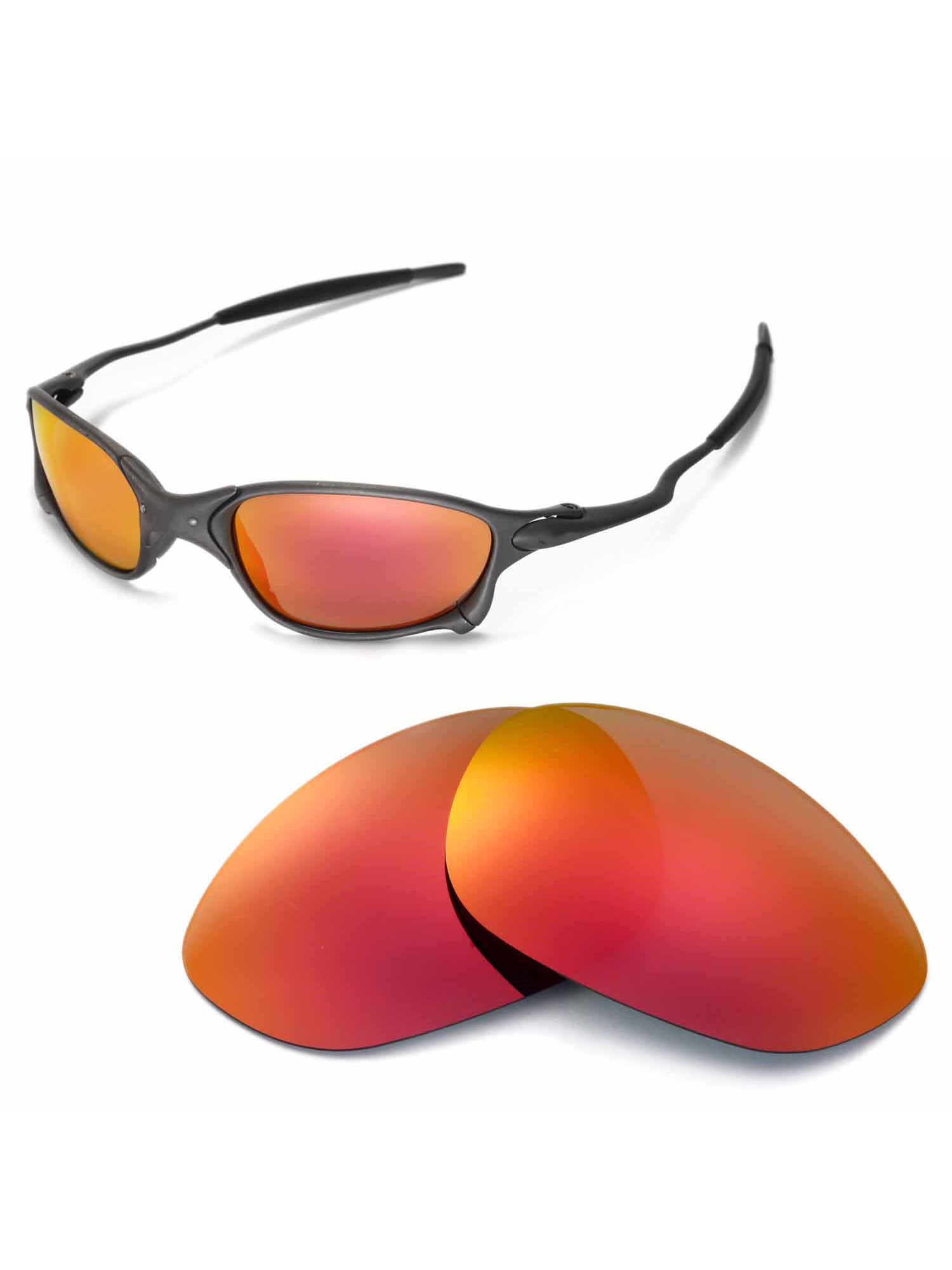 Walleva Purple Polarized Lenses For Oakley X Metal XX Sunglasses 