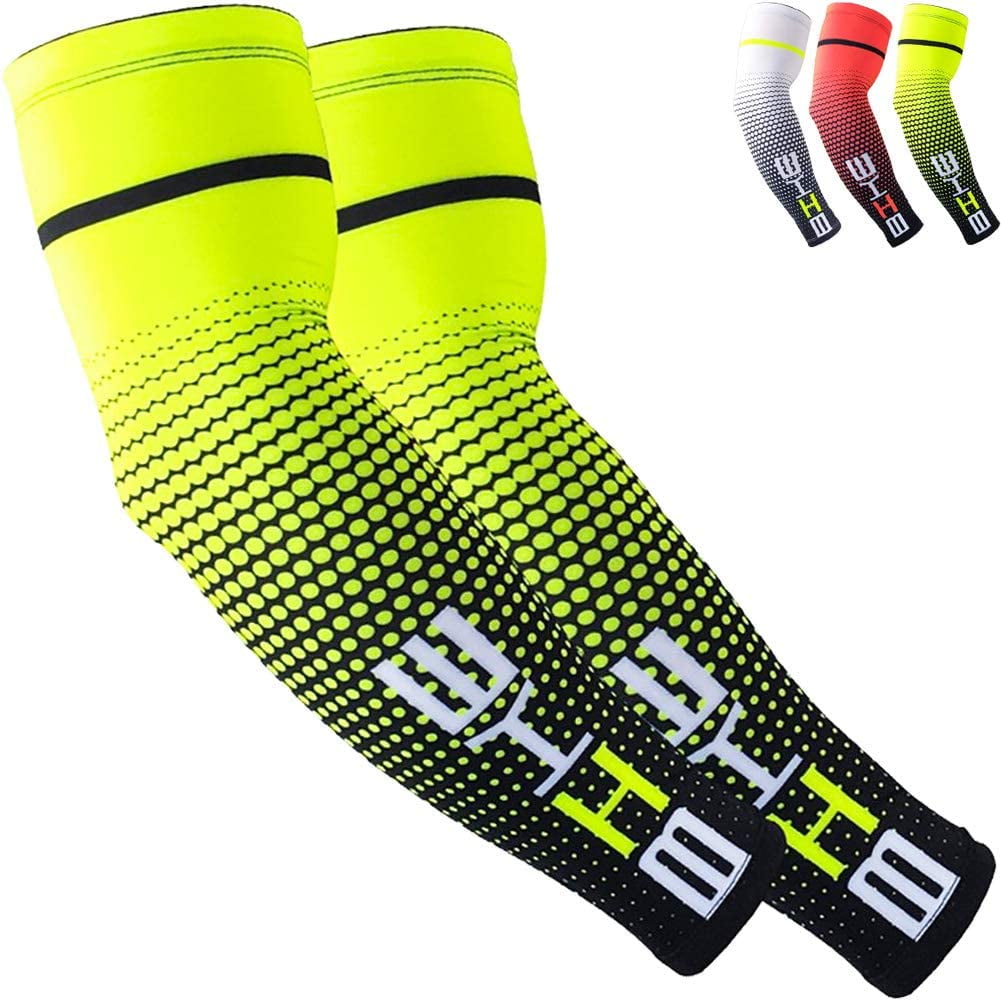 Men Women Arm Sleeves UV Sun Protection Cooling Compression Arm Sleeves 
