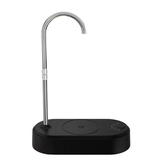 Automatic Water Dispenser Pump | Bottled Water Pump with Charging Tray | 5-Gallon Compatible | One-Touch Operation | Food-Grade Safe | Low-Noise Design | Includes Cleaning Cloth