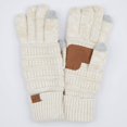 thumbnail image 2 of Gant Côtelé Solide pour Femme avec Embouts Intelligents (G-20)(G-33), 2 of 2
