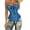 #Blue, variant on TEVEQ Corset Tops for Women Strapless 2025 Trendy Women's Corset Top Bustier Plus Size Women's Overbust Satin Floral Trim Women Bustier Corset Top Blue L
