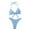 Sky Blue, variant on Youyipin womens swimsuits 2 piece Ribbed O-Ring String Bikini Swimsuit Cheeky Thong Swimwear Bathing Suit beach vacation clothes for women