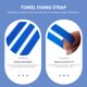 thumbnail image 4 of TABLETREANDS 10Ud Bandas Elásticas De Silicona Para Sujetar Toallas Antideslizantes Para Sillas De Playa Azul, 4 of 6
