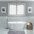thumbnail image 5 of Ove Decors Infinity, Bathtub Faucet with Hand Shower, Chrome, 22.1 cm x 97.79 cm, 5 of 5