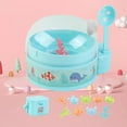 thumbnail image 3 of Juego de actividades pequeñas, máquinas simples, juego de juguetes, manos pequeñas, Mini juguetes para para y niñas, Verde yotijar juego de actividades de pesca, 3 of 9