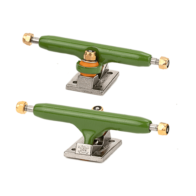 Blackriver Fingerboard Trucks 3.0 – 36mm Pro Series Fingerboard Hardware, No Tool Included - Red and Gold