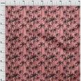 thumbnail image 4 of oneOone Georgette Viscose Pink Fabric Tropical Tree Dress Material Fabric Print Fabric By The Yard 42 Inch Wide, 4 of 4