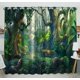 thumbnail image 1 of Cortina de ventana ABPHQTO Fantasy Forest Painting Panel de cortinas de ventana 130x210 cm, 1 of 1