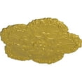 thumbnail image 3 of Ekena Millwork 25 5/8"OD x 1"P Shell Ceiling Medallion, Hand-Painted Rich Gold, 3 of 6