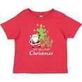 thumbnail image 3 of Inktastic My 2nd Christmas with Santa Reindeer and Tree Boys or Girls Baby T-Shirt, 3 of 5