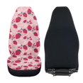 thumbnail image 4 of Uorisanigo Car Seat Cover Set of 2, Breathable Flurry Pink Strawberry High Back Bucket Car Seat Cover for Front Seats, Bucket Seats Cushion for Women Men, Cars Interior Set, 4 of 7