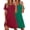 Green+red, variant on Ekouaer 2 Pack Nightgowns for Women Sleapwear Short Sleeve Night Shirts Soft Sleep Dress Classic NightDress Group S
