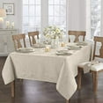 thumbnail image 2 of Caiden Elegance Damask Tablecloth - 60" x 84" Oblong - Taupe - Elrene Home Fashions, 2 of 2