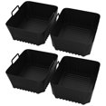 thumbnail image 1 of Olla de silicona para freidora bandeja para hornear segura para alimentos y aire para Ninja AF500 (104 L) 1 unidad, 1 of 2