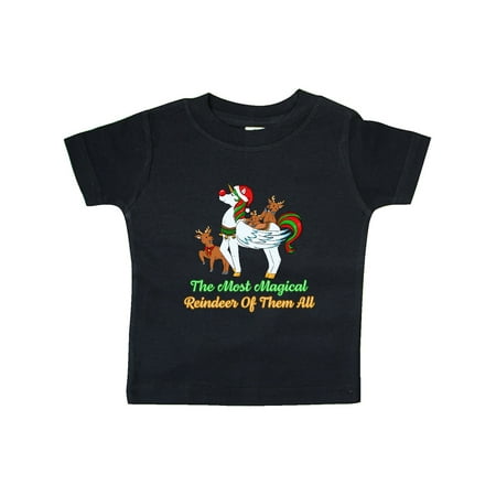 

Inktastic The Most Magical Reindeer Of Them All Gift Baby Boy or Baby Girl T-Shirt