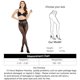 thumbnail image 5 of GlobaShun Medias transparentes para mujer, medias cómodas de seda de cintura alta, pantimedias de cintura alta ultra brillantes,Black&skin, 5 of 5