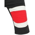 thumbnail image 5 of Ma Croix Mens Jogger Shorts Slim Fit Biker Fleece Zipper Accent Designs, 5 of 6