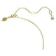 thumbnail image 3 of Collar con colgante Swarovski Imber con cristal transparente en tono dorado, 3 of 4
