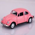 thumbnail image 3 of Sidaley Modelo de coche de juguete Decoración Miniaturas Aleación Artesanía Estatua Adornos Estatuilla Regalo de cumpleaños Vehículos Automoción decorativa y accesorios Rosa, 3 of 6
