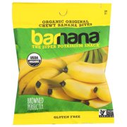 Barnana Organic Chewy Banana Bites, Original, 1.4 Oz, Pack Of 12