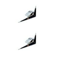 thumbnail image 2 of Transemion Car Sticker Emblem Easy Installation And Cool Style Easy To Install Zinc Alloy Accessories For Car V8 Badge Decal V8：Silver 2Set, 2 of 6