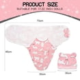 thumbnail image 3 of Juego de mantas para envolver a Babyfere Reborn Dolls de 17 a 22 pulgadas, 3 of 7