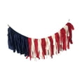 thumbnail image 3 of guirnalda colgante,Día Patriótico Día de los Caídos Bandera Americana Arpillera,Corona del 4 de julio para el Día de la Independencia en la puerta principal,Guirnalda de malla de cinta con, 3 of 8