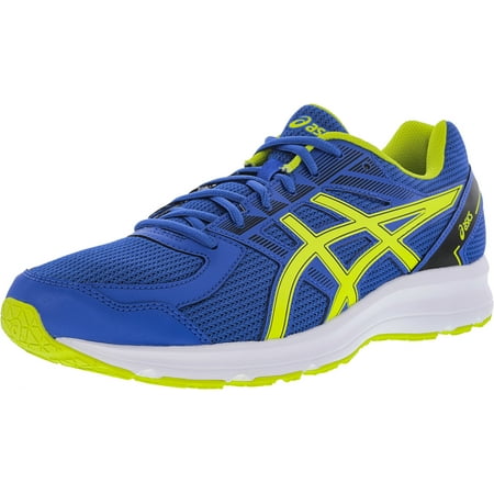 Asics Men's Jolt Classic Blue / Neon Lime Black Ankle-High Running - 10.5M