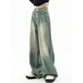 thumbnail image 6 of EMMIOL Women's Baggy Jeans High Waist Barrel Jeans Y2K Vintage Wide Leg Fit Jeans 90s Boyfriend Streetwear Denim Pants, 6 of 6