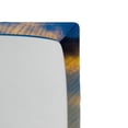 thumbnail image 2 of Ambesonne Yellow and Blue Fitted Sheet, Dramatic Sunset, Twin Size, Orange Blue, 2 of 2