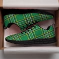 thumbnail image 3 of St Patricks Day Shoes for Women Men Running Sneakers Breathable Casual Sport Tennis Shoes Black Size 4, 3 of 5