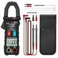 thumbnail image 1 of ST206 Automatic AC / DC Clamp Meter Measures Voltage, Current, Resistance Tests Live Wire, Continuity Digital Multimeter Black, 1 of 8