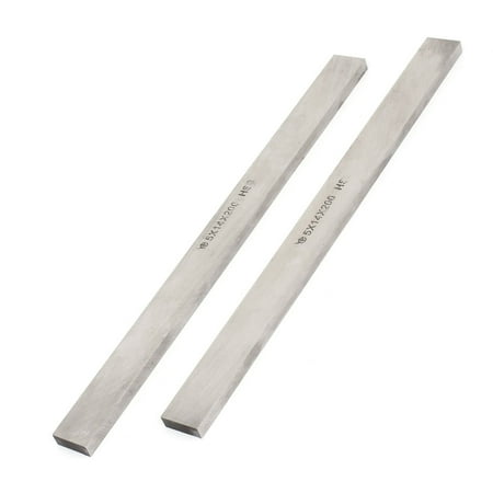 

2 Pcs Metalworking Cutting Lathe HSS Tool Bit 5mm x 14mm x 200mm